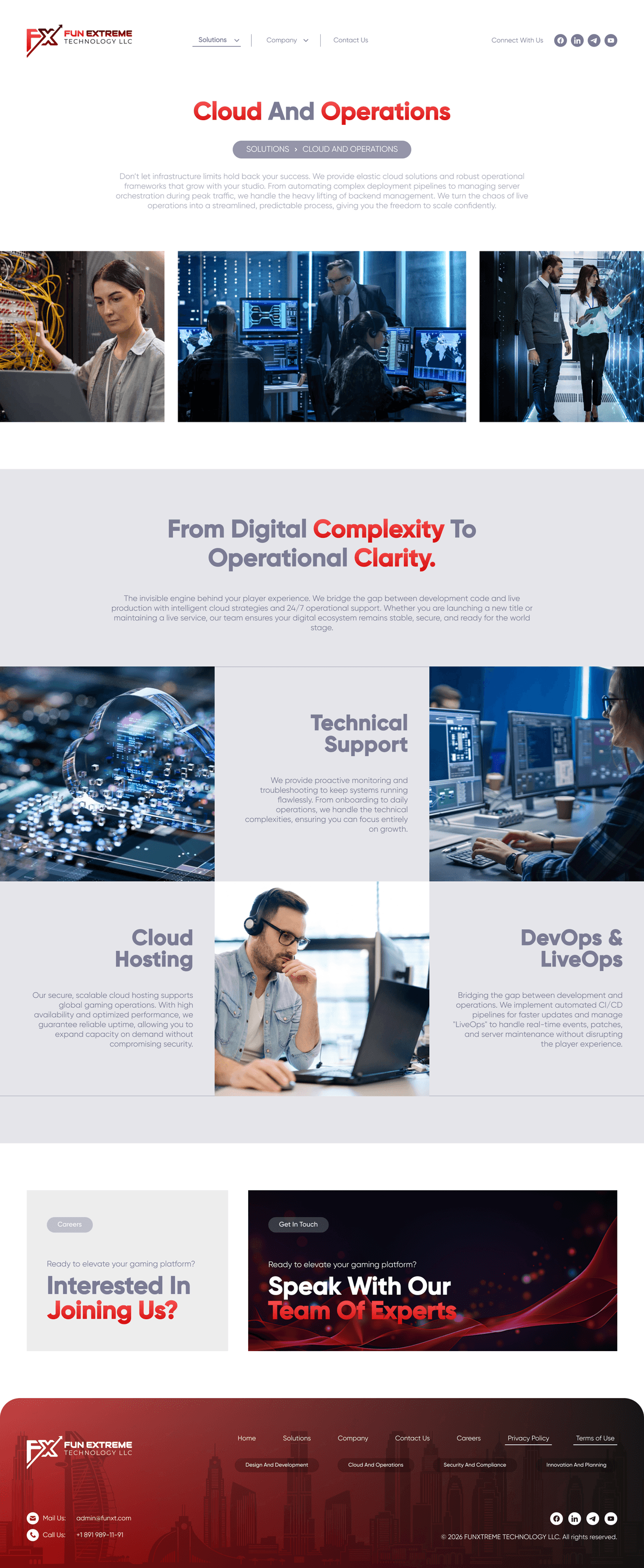 Desktop - Cloud and Operations
